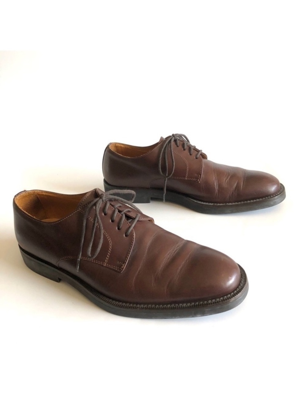 Barneys New York Plain Toe Derby